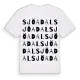 Sjöadal ordlek t-shirt