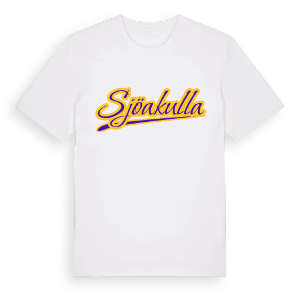 Sjöakulla baseball t-shirt – ekologisk bomull t-shirt från Pinshirt
