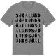 Mid Heather Gray t-shirt med Sjöalund ordlek t-shirt