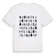 Sjöamåla ordlek t-shirt
