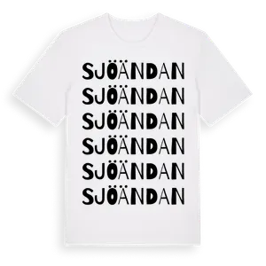 Sjöändan ordlek t-shirt – ekologisk bomull t-shirt från Pinshirt