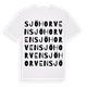Sjöhorven ordlek t-shirt