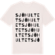 Vintage White t-shirt med Sjöhultet ordlek t-shirt