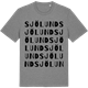 Mid Heather Gray t-shirt med Sjölund ordlek t-shirt