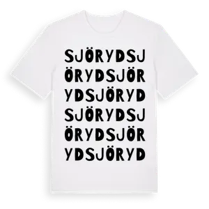 Sjöryd ordlek t-shirt – ekologisk bomull t-shirt från Pinshirt