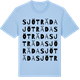 Blue Soul t-shirt med Sjöträda ordlek t-shirt