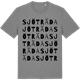 Mid Heather Gray t-shirt med Sjöträda ordlek t-shirt