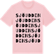 Pink Cotton t-shirt med Sjöudden ordlek t-shirt
