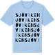 Blue Soul t-shirt med Sjöviken ordlek t-shirt