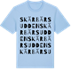 Blue Soul t-shirt med Skärbärsudden ordlek t-shirt