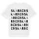 Skarnen ordlek t-shirt