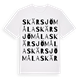 Skärsjömåla ordlek t-shirt