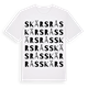 Skärsrås ordlek t-shirt