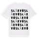 Skärvö ordlek t-shirt