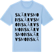 Blue Soul t-shirt med Skärvsmon ordlek t-shirt