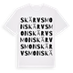 Skärvsmon ordlek t-shirt