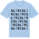 Blue Soul t-shirt med Skäve ordlek t-shirt