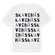 Skavenäs ordlek t-shirt