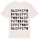 Vintage White t-shirt med Skeppetorp ordlek t-shirt