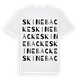 Skinebacke ordlek t-shirt