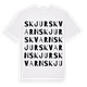 Skjurskvarn ordlek t-shirt