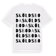 Sköldsboda ordlek t-shirt