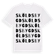 Sköldsbygd ordlek t-shirt
