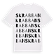 Skrabban ordlek t-shirt