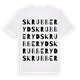 Skrubberyd ordlek t-shirt