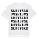 Skruv ordlek t-shirt