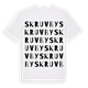 Skruvby ordlek t-shirt