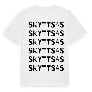 Skyttsas ordlek t-shirt – ekologisk bomull t-shirt från Pinshirt