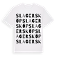 Slagersköp ordlek t-shirt