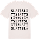 Vintage White t-shirt med Slätt ordlek t-shirt