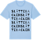 Blue Soul t-shirt med Slättebacken ordlek t-shirt