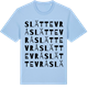Blue Soul t-shirt med Slättevrå ordlek t-shirt