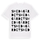 Smedagärdet ordlek t-shirt