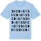 Blue Soul t-shirt med Smedanäs ordlek t-shirt