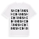 Smedäng ordlek t-shirt