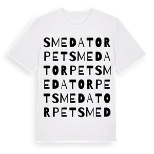Smedatorpet ordlek t-shirt – ekologisk bomull t-shirt från Pinshirt