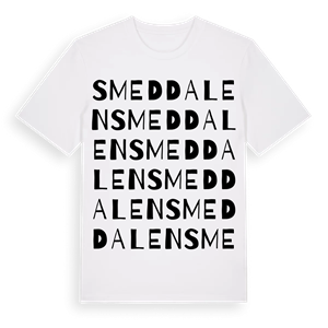 Smeddalen ordlek t-shirt – ekologisk bomull t-shirt från Pinshirt