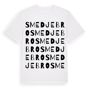 Smedjebro ordlek t-shirt – ekologisk bomull t-shirt från Pinshirt