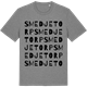 Mid Heather Gray t-shirt med Smedjetorp ordlek t-shirt