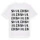 Smulen ordlek t-shirt