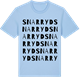 Blue Soul t-shirt med Snarryd ordlek t-shirt