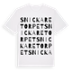 Snickaretorpet ordlek t-shirt
