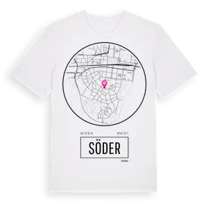 Söder t-shirt – ekologisk bomull t-shirt från Pinshirt
