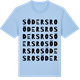 Blue Soul t-shirt med Södersro ordlek t-shirt