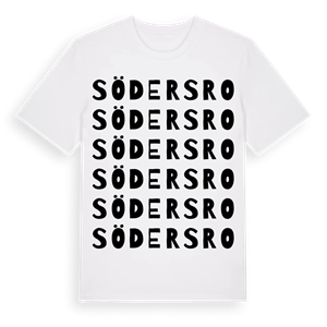 Södersro ordlek t-shirt – ekologisk bomull t-shirt från Pinshirt