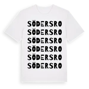 Södersro ordlek t-shirt – ekologisk bomull t-shirt från Pinshirt